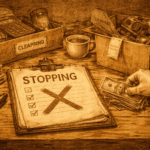 When stopping is the correct move (and how I decide)