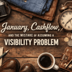 This is a picture for Steve's blog post called January, cashflow and visibility problems