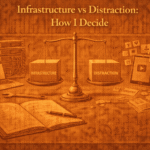 Infrastructure vs Distraction