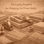 Packaging Supplies for Shipping Art Prints Safely