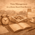 Time Management for a Home Based Print Business
