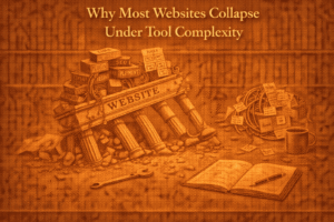 Websites Collapse Under Tool Complexity