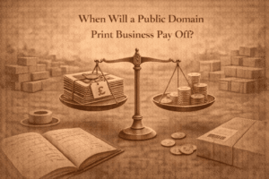 When Will a Public Domain Print Business Pay Off