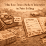 Why Low Prices Reduce Tolerance in Print Selling
