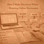 How I Make Decisions When Running Online Businesses