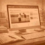 Kajabi course platform used for hosting the Weekend Golfers coaching library