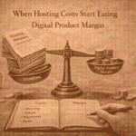 When Hosting Costs Start Eating Digital Product Margin